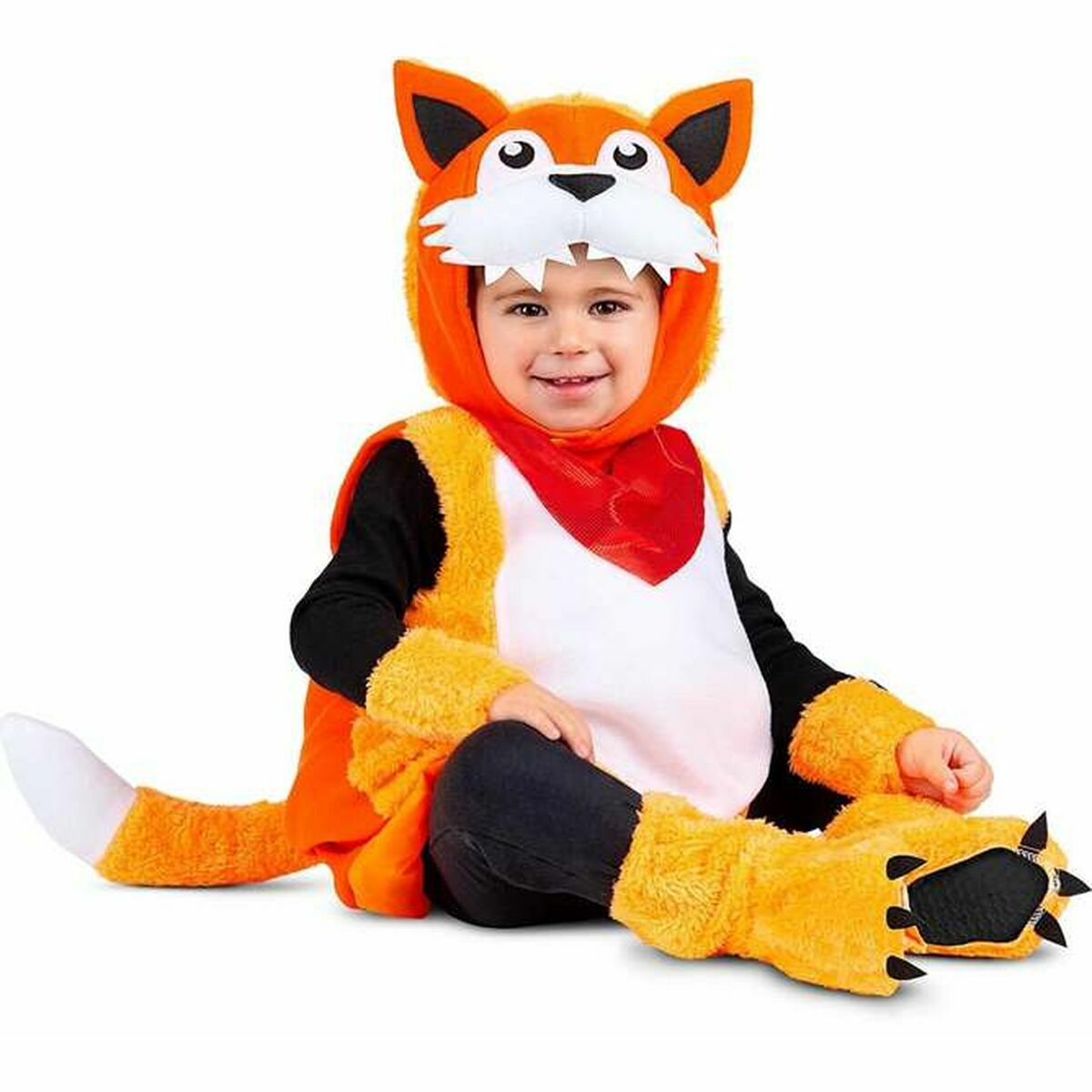 Kostume til børn My Other Me Ræv 4 Dele